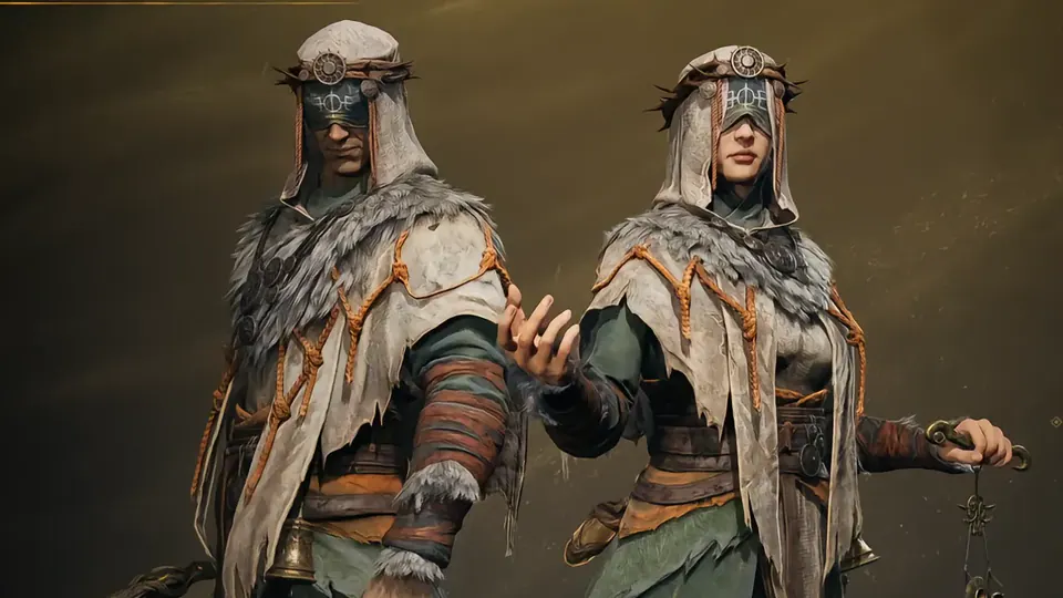 Seer character models in Mistfall Hunter